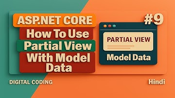 Send Data to Partial View using Model in ASP.NET Core 6/7/8 | Pass Model to Partial View from View