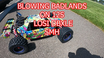 BLOWING UP BADLANDS ON 12S LOSI DBXLE.