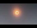 Annular Eclipse at Stonehenge (14x timelapse, Oct 14, 2023)