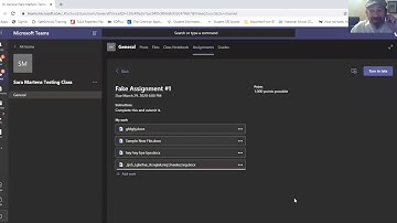 Turning In Assignments in Microsoft Teams