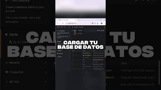 cargar base de datos en sqlite online