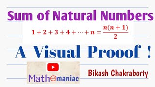 Sum of first n natural numbers: A Visual Proof.