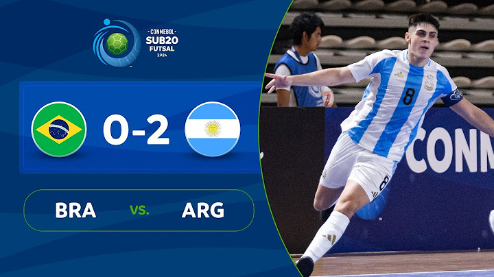 BRASIL vs. ARGENTINA [0-2] | RESUMEN | CONMEBOL SUB20FS | FASE FINAL