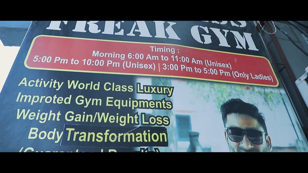 Gym Shoot a2 fitness freak gym YouTube
