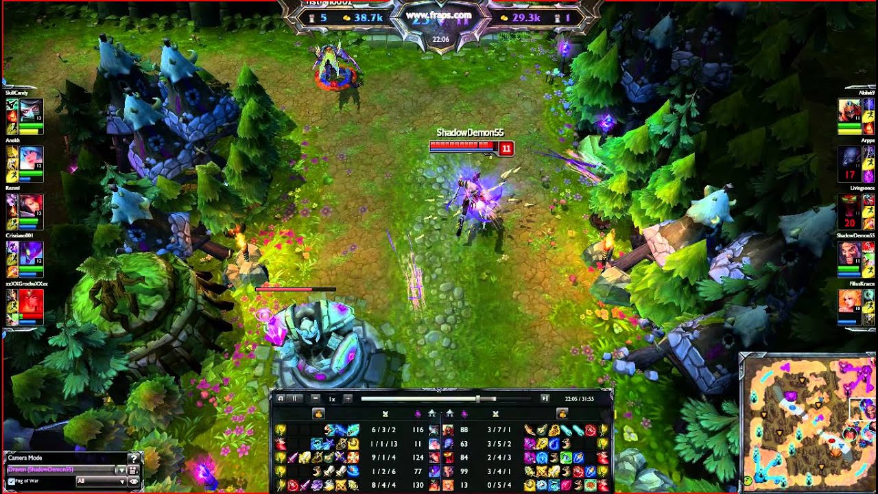 League Of Legends - Draven 1v1 Kha'zix