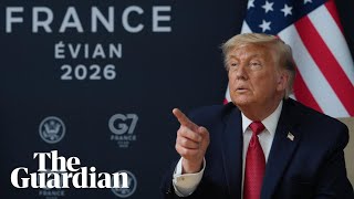 Donald Trump holds a news conference at the end of the G7 summit – watch live