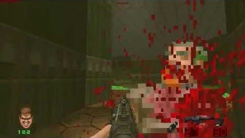 Brutal Doom - E1M1 100% Speedrun in 0:21