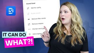 Descript's New AI Functions are SCARY good 😈 Update