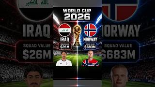 Iraq 🇮🇶 vs Norway 🇳🇴 World Cup 2026