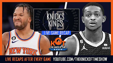 Knicks Jalen Brunson Gives MVP Performance Vs Kings | Ranking Our Centers | Playoff Rotation