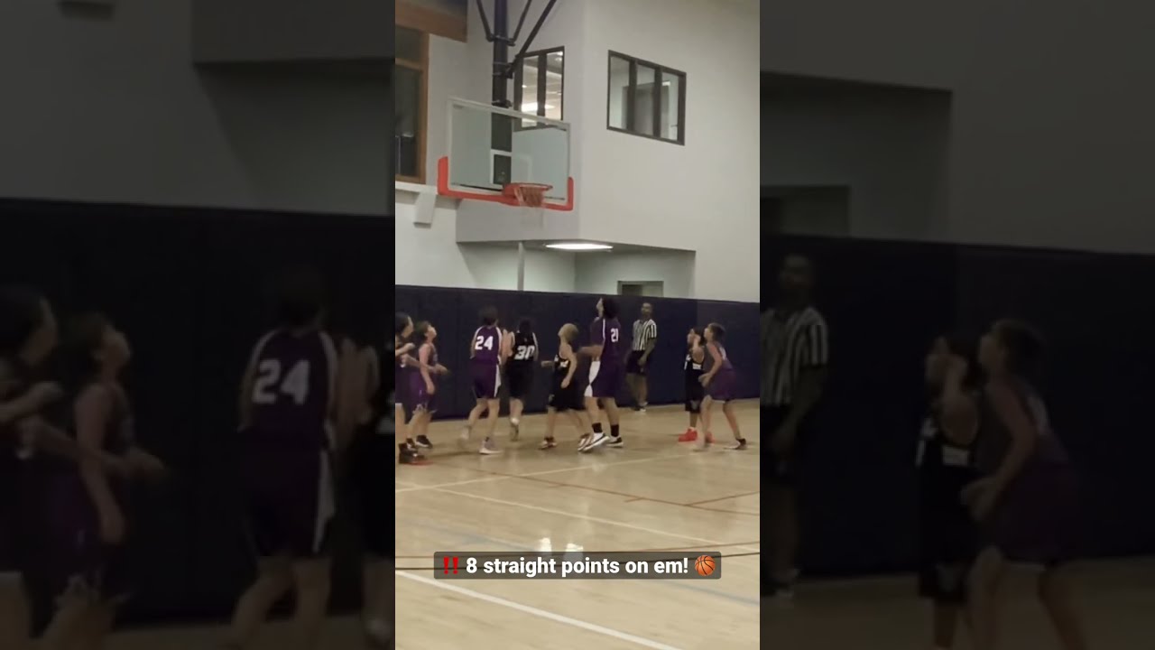  5th Grader Drops 8 Consecutive Points Playing Up In Tourney