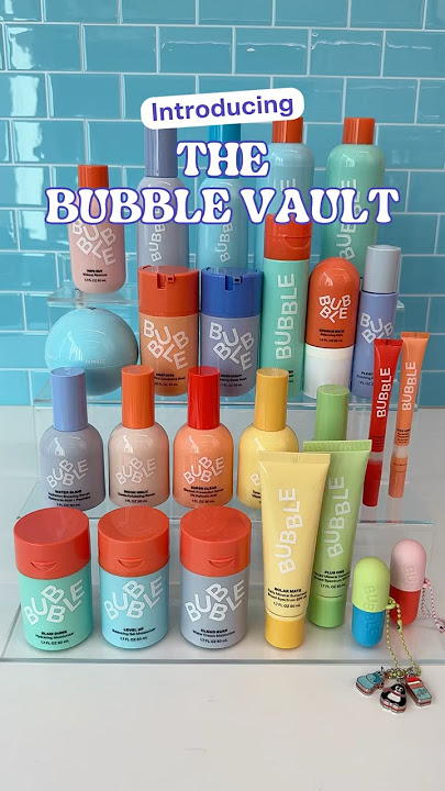 The Bubble Vault contains TWENTY-SIX products, AKA every. single. Bubble. product. hellobubble.com