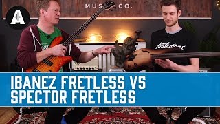 All About The Bass  Fretless Ibanez Vs. Spector Fretless