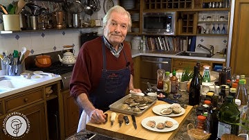Hoe je mosselen en oesters opent | Jacques Pépin Thuis Koken | KQED
