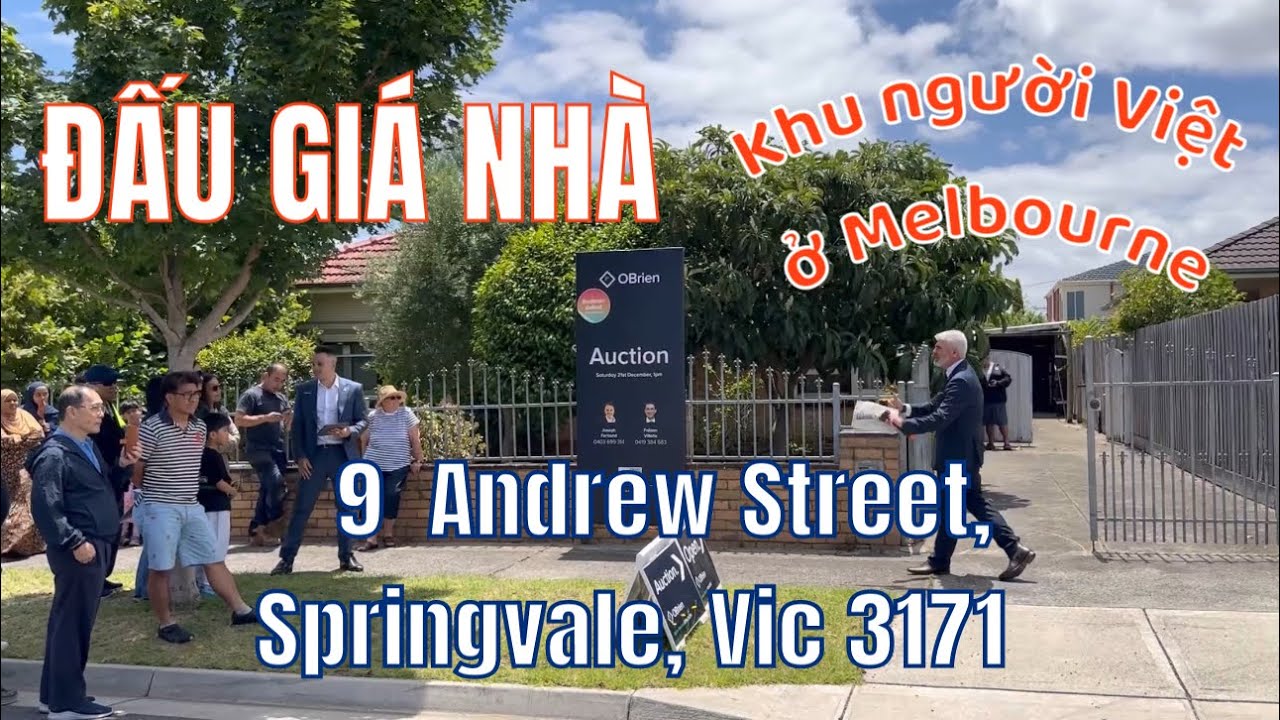 #27. Đấu giá nhà khu đông người Việt ở Springvale Melbourne Úc🇦🇺