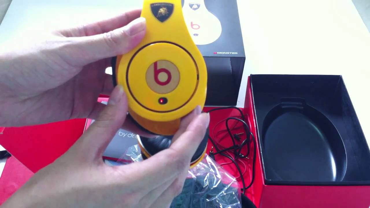 beats by dre lamborghini edition