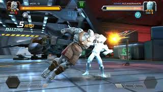 MARVELS:KORG VS ICEMAN.
