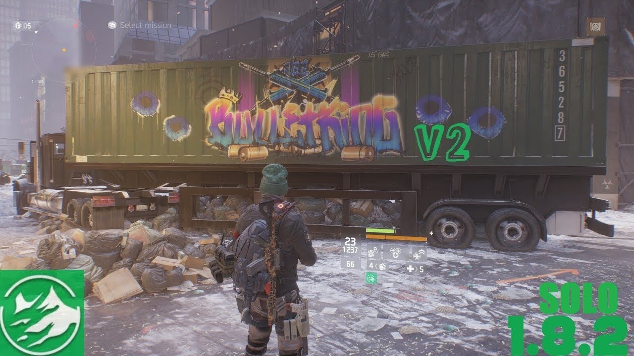 The Division 1.8.2 - Nomad Classified  - Bullet King Build V2 (Solo) - PvP/DarkZone/PvE