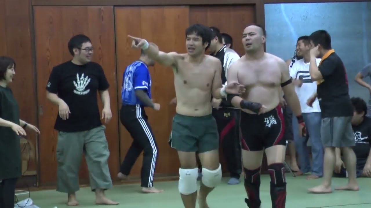 【草プロレスRAW プレ旗揚げ戦Vol 55】 メインイベント 鴉野ショウ vs 邪馬屠　2018年9月30日