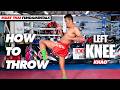 How to Throw a Left Front Knee | Muay Thai Fundamentals