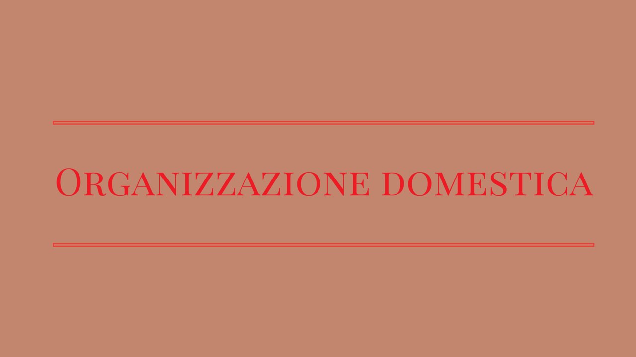 Organizzazione pulizie di casaâ¡casa cassandra youtube Come fare le pulizie di casa