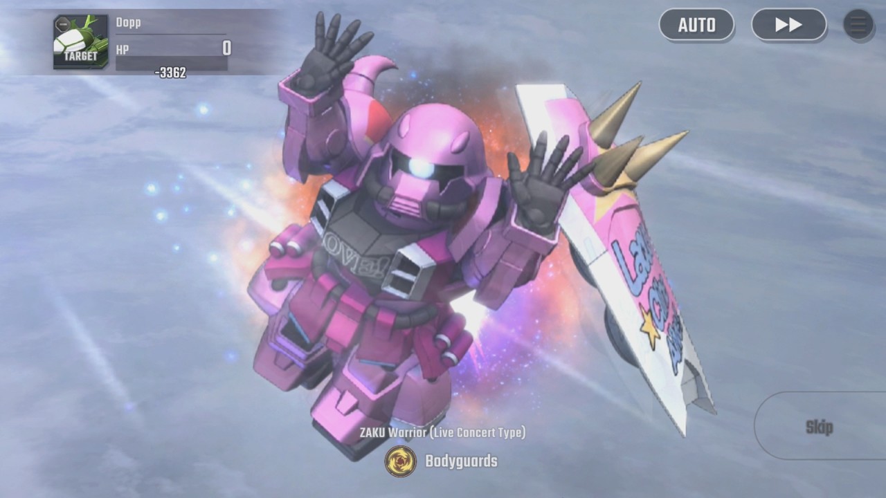 SD Gundam G Generation Eternal - Zaku Warrior(Live Concert Type