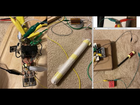 Pulse Density Modulated HV VLF CW Transmitter LAPTOP CONTROLLER To HV Capacitive Discharge Circuit 