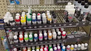 createx paint at HOBBY LOBBY
