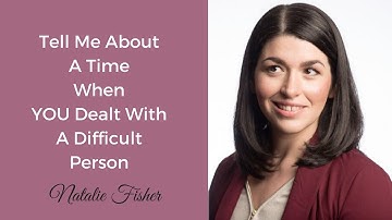 👊 Interview Question | A Time you Dealt with a Difficult COWORKER (+ Example)