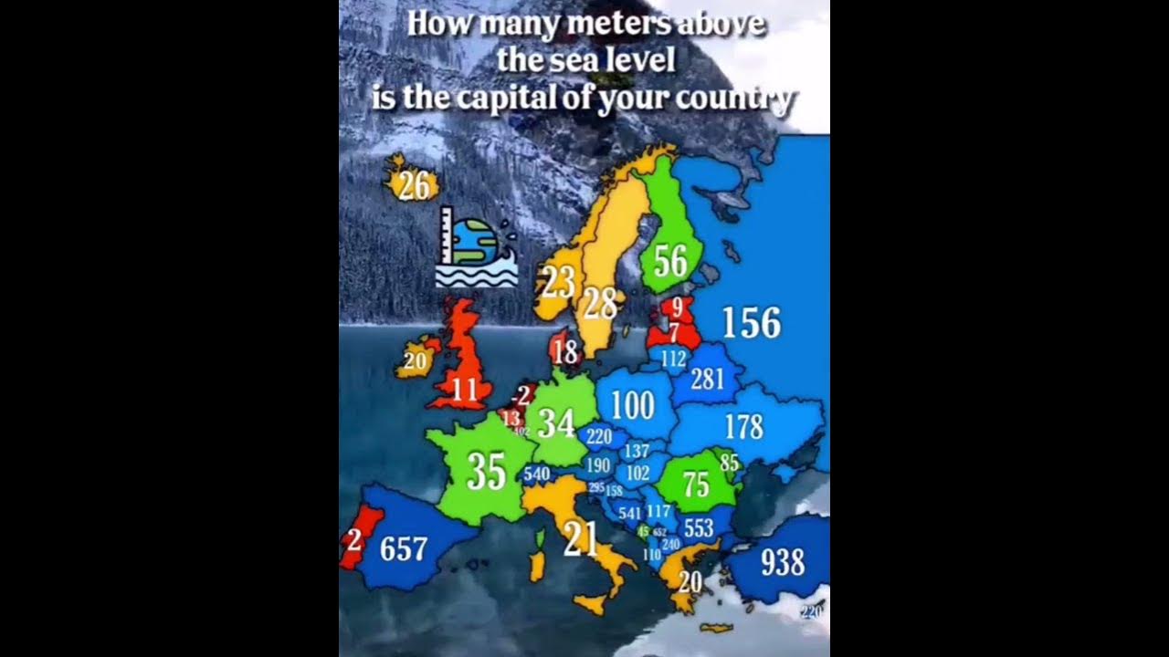 How many meters above the sea level is the capital of your country