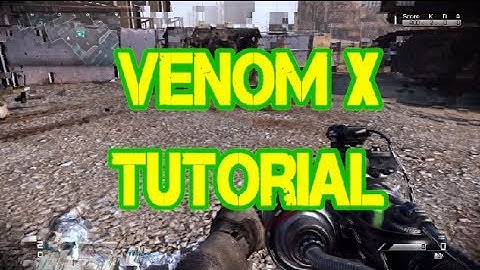 Unearthed Venom X Tutorial Multiplayer Crane Gameplay COD Ghosts