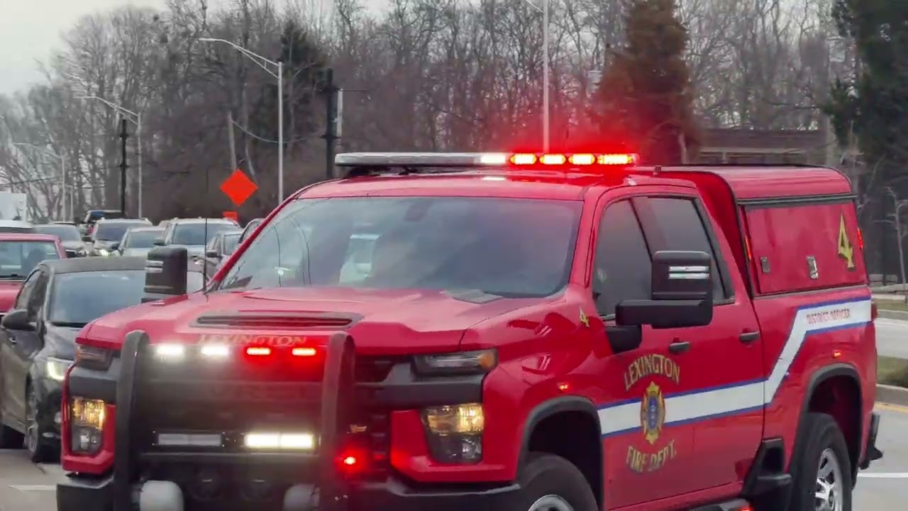 Working Structure Fire Response | Lexington Fire Department Units Responding 