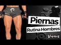 Full Entrenamiento PARA LOGRAR PIERNAS GRUESAS Desde Casa.