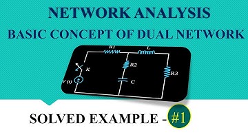 BASIC CONCEPT OF DUAL NETWORK ( PRINCIPLE OF DUALITY ) / SOLVED EXAMPLE OF DUAL NETWORK