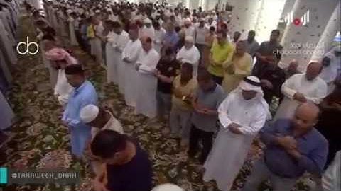 ادريس ابكر تلاوة خاشعة من سورة الإسراء الليلة الرابعة عشر من رمضان 1438/2017