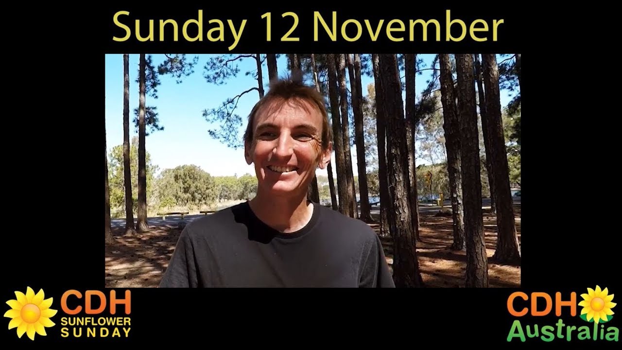 cdh medical abbreviation CDH Sunflower Sunday Ambassador Michael Shelley
