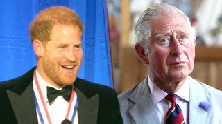 Prince Harry Jokes About Estranged Dad King Charles at Awards Ceremony Amid Royal Rift