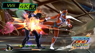 Tatsunoko vs. Capcom: Ultimate All-Stars / RTX 3080 4K / Wii emulator Dolphin