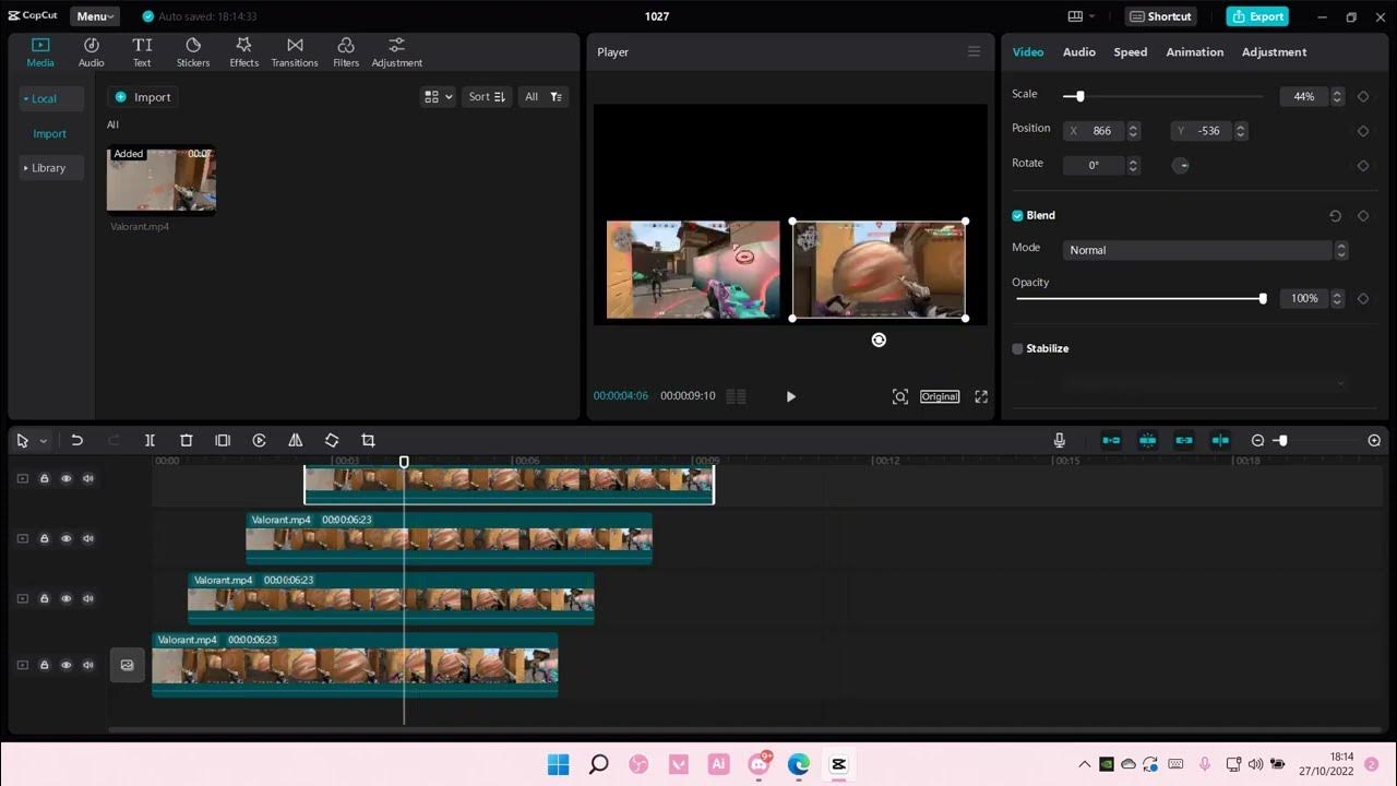 how-to-create-4-layer-video-on-capcut-pc-youtube