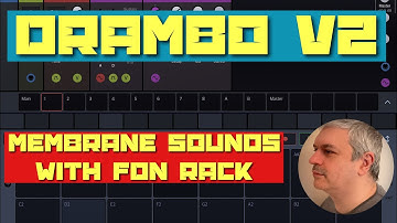 BeepStreet Drambo v2 - Demo / Tutorial 77: Great membrane sounds with FDN (Feedback Delay Network)