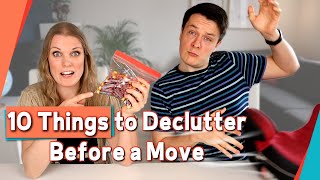 10 Things to Declutter Before a Move