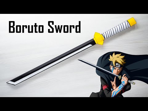 Katana Boruto - How to make a Boruto Sword from A4 paper - Naruto