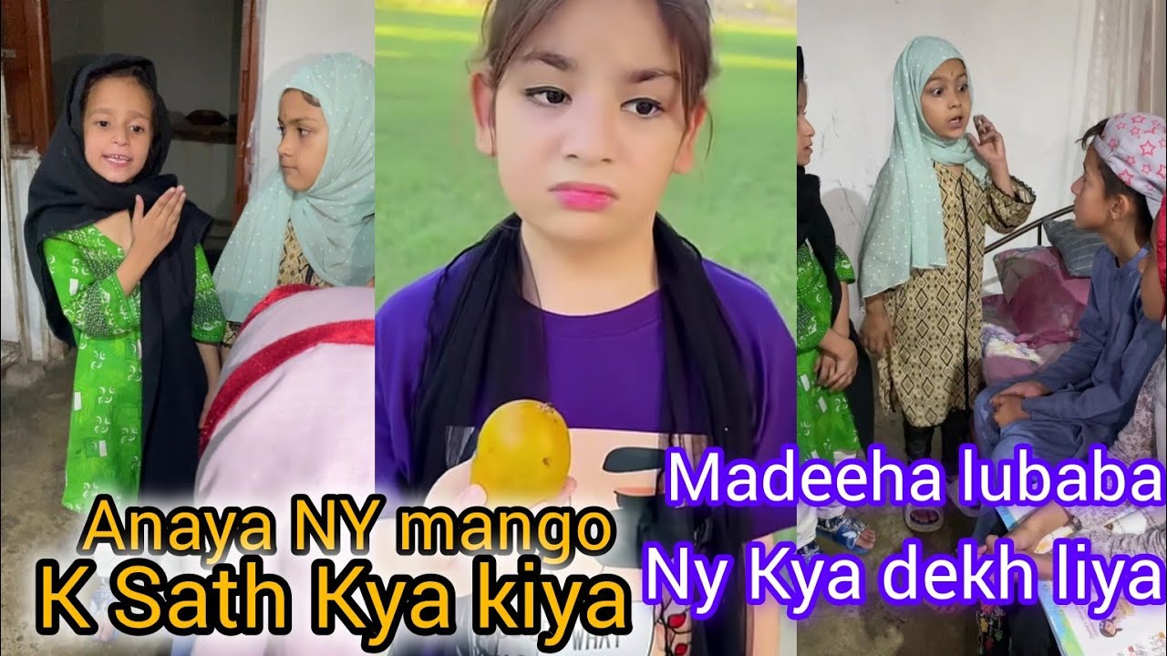 Anaya NY aam k Sath Kya kiya madeeha lubaba NY kmry maE Kya dekh liya 