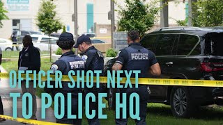Police officer shot in D.C. just blocks from his headquarters and Biden speaks in the Rose Garden