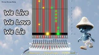 Kalimba tutorial: We Live, We Love, We Lie (Smurf cat meme)