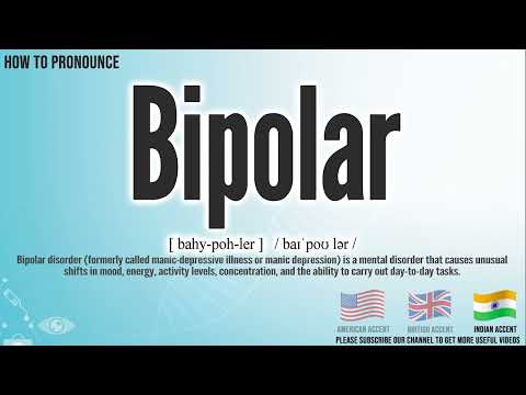 Bipolar Pronunciation | How to Pronounce (say) Bipolar CORRECTLY | Medical Meaning