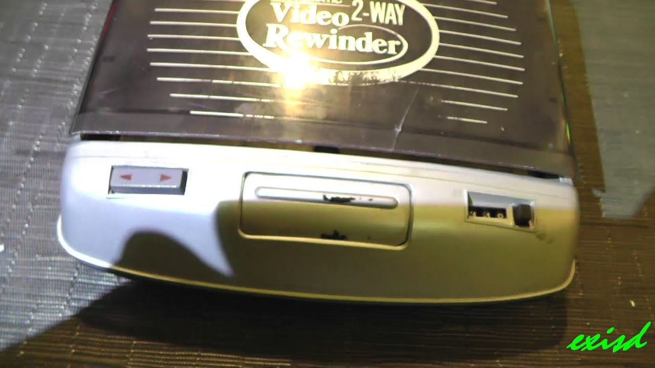 Automatic video 2 way rewinder vhs javítás repair YouTube