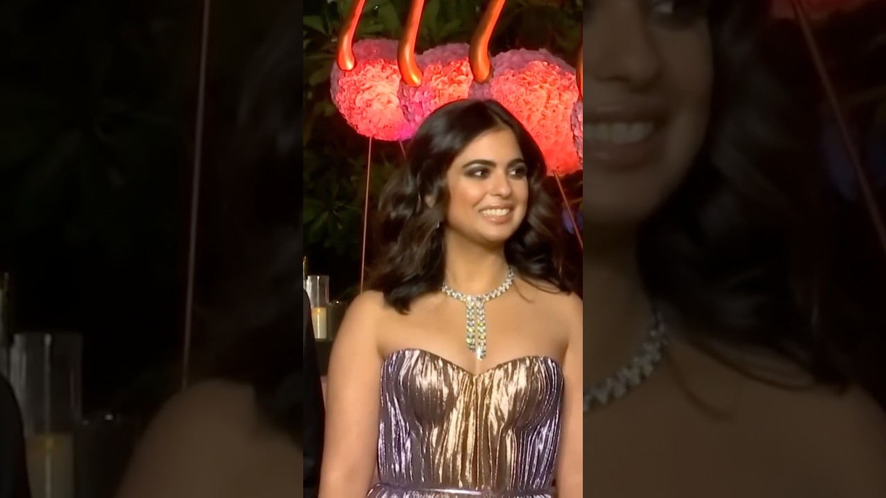 Isha Ambani Birthday Bash Look | Glamour Meets Elegance 💎