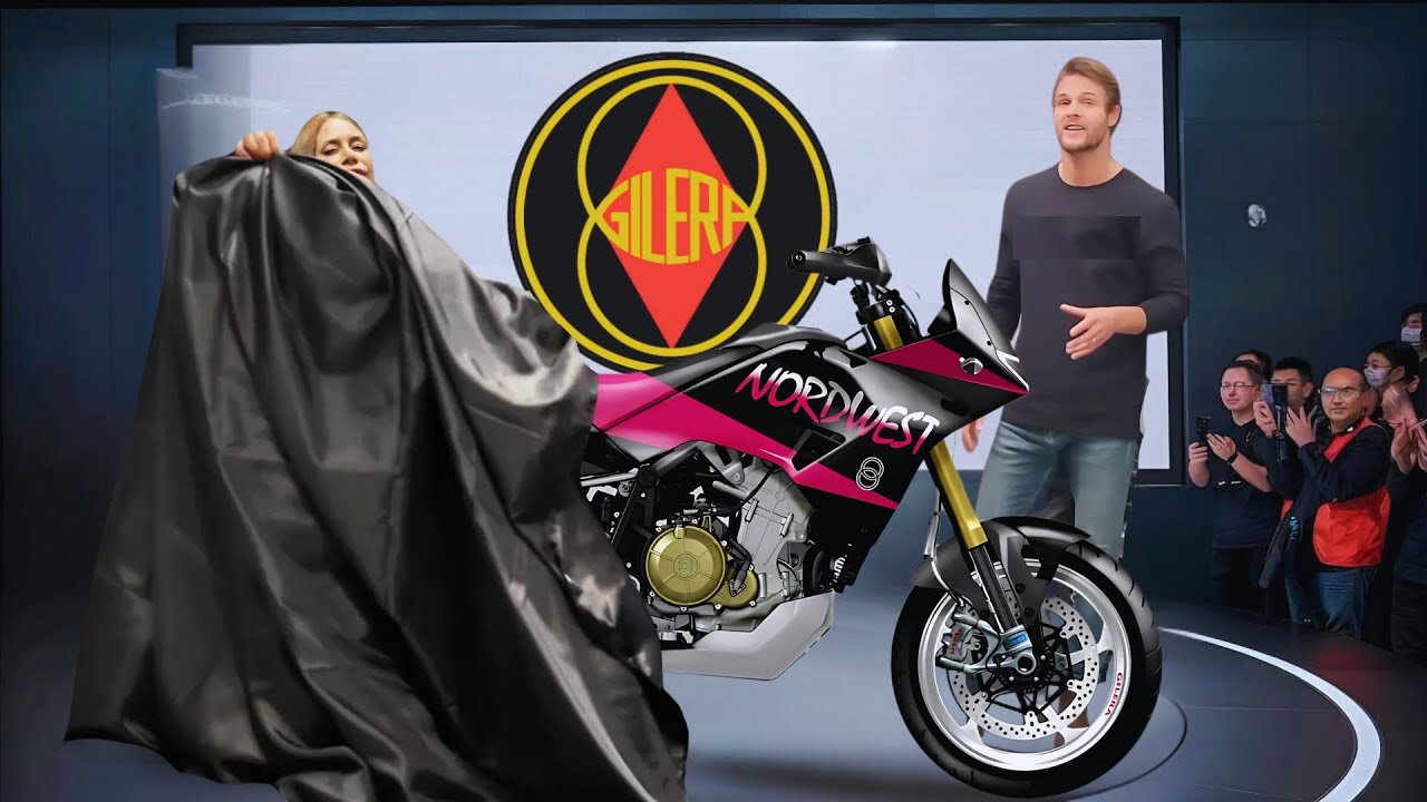 2025 NEW GILERA NORDWEST TWIN 660 UNVEILED - THE REVIVAL OF SUPERMOTO PIONEER FROM '90S