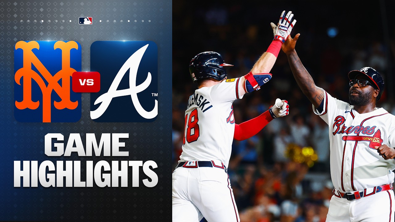 Mets vs. Braves Highlights (8/12/26) | MLB Highlights